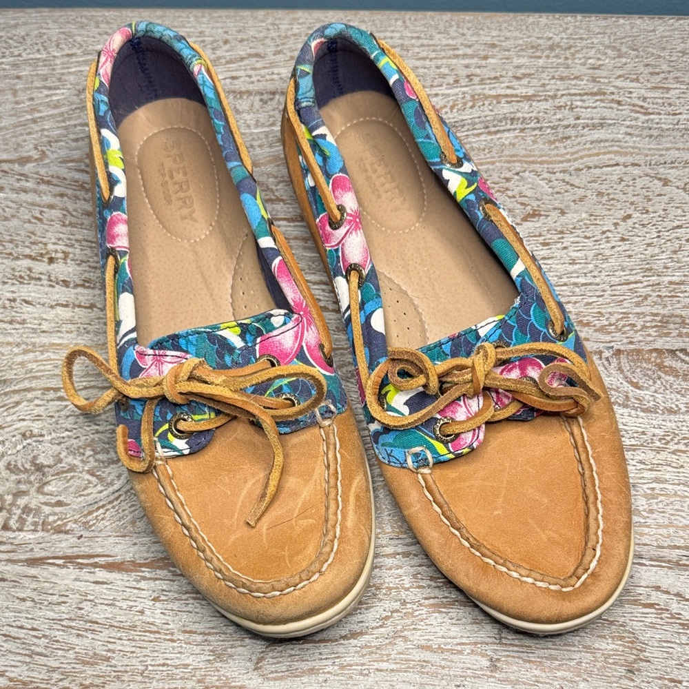 Sperry Women's Brown and Multicolor Loafers